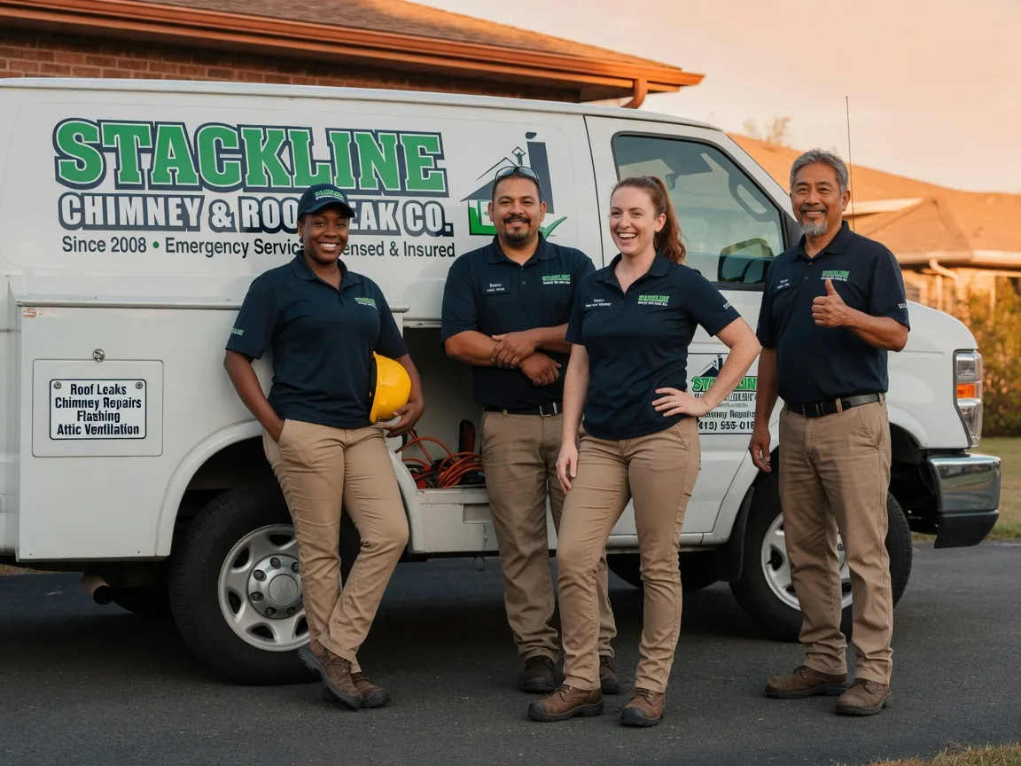 Chimney flashing repair company in Keyport, WA